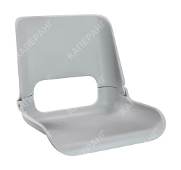 Кресло пластиковое серое (10100G-MR)